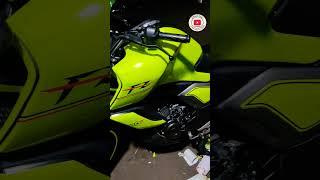 neon wrap FZ bike  #india #instagram #neon #tiktok #video #whatsappstatus #youtubeshorts