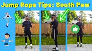 How to do the South Paw Side Swing - Video 7 of this Series - Jump Rope Tips