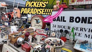 Astounding Variety of Antiques & Collectibles at the Flea Market!