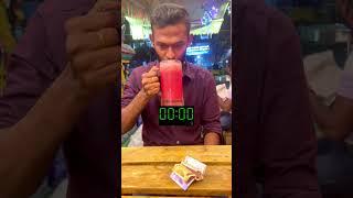 Challenge to drink 700Ml Juice in 15sec #shorts #challenge #ashaprincy #couplegoals #juicechallenge