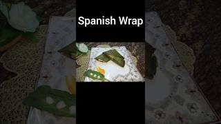 Spanish Chicken Wrap Recipe #foodshorts #viralshort #wrap #recipes