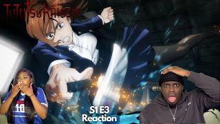 NOBARA!!! WHO DIED?!! JUJUTSU KAISEN SEASON 1 EPISODE 3 REACTION/REVIEW | Girl of Steel