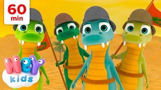 Ah Les Crocodiles et Plus! | 1H |  Chansons pour Enfants | HeyKids - Chansons des maternelles