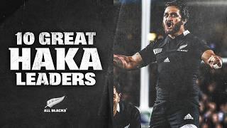 10 Great All Blacks haka leaders