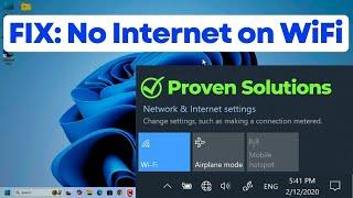 ️ WiFi Connected BUT No Internet? FIX IT NOW! (Easy Steps)