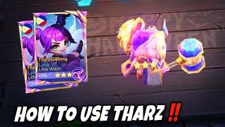 EASY WAY TO USE THARZ AFTER BUFFED | MAGIC CHESS GO GO‼️