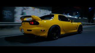 Zac's Yellow Mazda RX7 FD (TYPE R Bathurst R) | 4K