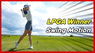 LPGA Winner "Lydia Ko" Solid Swings & 4D Slow Motion I 2024 Hilton Champion