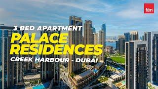 Stunning 3 Bed Apartment in Palace Residences, Creek Harbour - Dubai