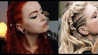 LAGERTHA INSPIRED VIKING HAIR TUTORIAL | Evelina Meyrovich