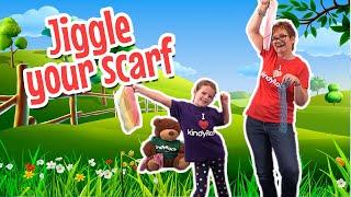 Jiggle Your Scarf - Action & Movement Song for Babies, Toddlers, and Preschoolers