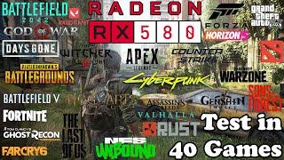 RX 580 8GB : Test in 40 Games in 2024 - RX 580 8GB Gaming