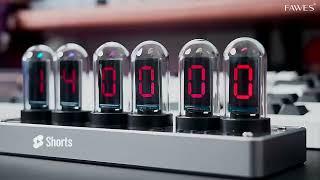 IPS Nixie Tubes Digital Table Clock