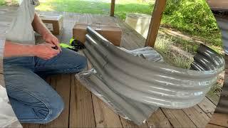 Building Raised Beds from a Kit