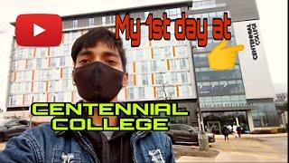 My first day at#centennialcollege/ fun and exploration centennial college tour orientation day 2023.