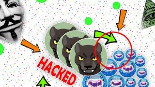 Agar.io// UNBELIEVABLE HACKED TRICKSPLIT! LEGENDARY DOUBLE SPLIT! #CRAZY UNCUT AGARIO GAMEPLAY!