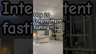 Day 20 intermittent fasting |Easy way to lose weight| lose 3kg in 1month #weightloss #youtubeshorts