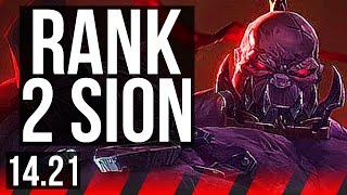 SION vs YONE (TOP) | Rank 2 Sion, 3/1/4 | TR Grandmaster | 14.21