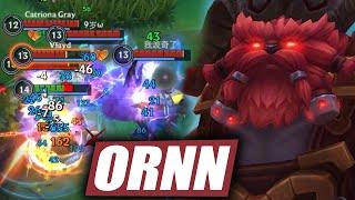 Wild Rift Ornn Baron Lane Gameplay in Season 15 (Build & Runes)