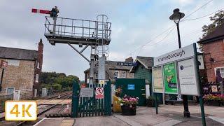 Knaresborough Train Station to Riverside Walk | Virtual Walking Tour | Yorkshire