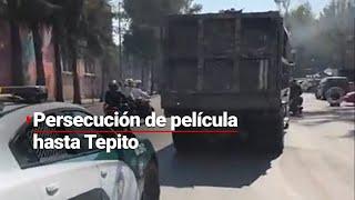 IMPACTANTE | Una persecución en tiempo real en calles de la CDMX