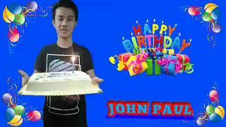 Happy birthday John Paul Lozada