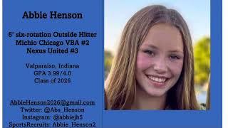 6.27.24: Abbie Henson Michio Chicago 16 National Highlight Reel Covering Full 2024 Season