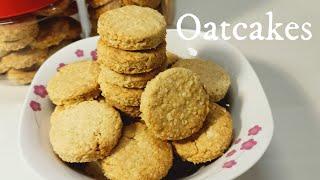 Oatcakes Recipe | Biskut Oat | 燕麦饼 | Cooking with Sheryl