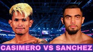 JOHN RIEL CASIMERO VS SAUL SANCHEZ FIGHT