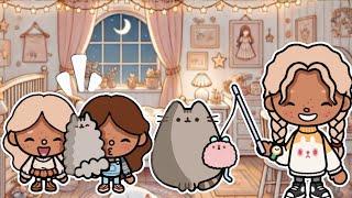 The Children Get Their DREAM PETS ‍⬛ | *with voice* | Toca Boca Pusheen