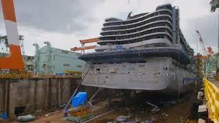 HOW TO MAKE BIGGEST CRUISE SHIP STEP BY STEP | SHIP CONSTRUCTION STEP BY STEP