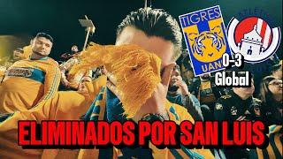 FRUSTRANTE ELIMINACIÓN | TIGRES VS ATL. DE SAN LUIS | 4TOS DE FINAL VUELTA | LIGA MX 2024 | REACCIÓN