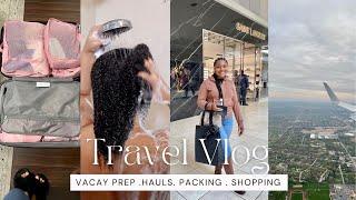 CHICAGO TRAVEL VLOG️ Prep/Pack for Milwaukee + Beauty Supply Haul + Hair Routine + Luxury Shopping