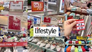 Lifestyle Sale 2023 70% Flat Sale | Lifestyle Shopping Haul | Buy 1 Get 1 Free Offer