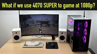 What if we use RTX 4070 SUPER to play the latest games at 1080p in Q4 2024? [Ray Tracing, DLSS, FG]