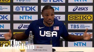 'World champion of what?' Noah Lyles takes swipe at NBA players