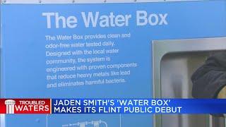 Jaden Smith's Water Box makes its Flint public debut