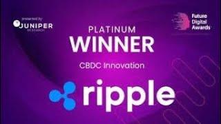 Ripple Wins prestigious Cbdc Awards 2023