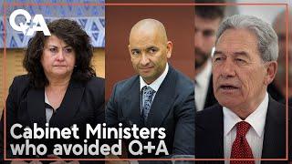 The Cabinet Ministers who refused Q+A interviews with Jack Tame | Q+A 2024