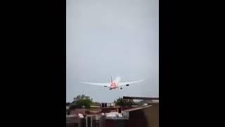 Visuals of Air India plane crash. The plane crashed soon after take off from Ahmadabad airport