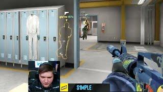 s1mple was ready for this push from Astralis