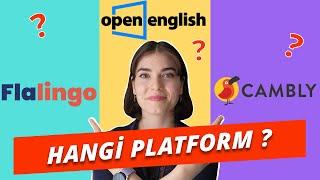 İngilizce Öğrenmek için EN İYİ platform (Cambly - Flalingo - Open English)