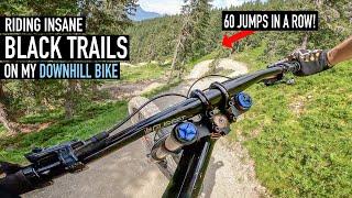 BLACK MTB TRAILS ARE THE BEST// LEOGANG BIKEPARK!