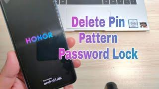 Hard reset Honor 10 lite (HRY-LX1, HRY-LX2, HRY-LX1MEB). Remove pin, pattern, password lock.