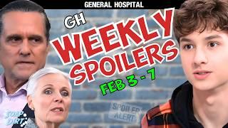 General Hospital Weekly Spoilers Feb 3-7: Sonny Scary Diagnosis, Tracy Explodes & Rocco Shocked #gh