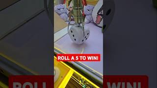 Roll a 5 To Win ANY Prize in This Claw Machine!