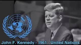 John F. Kennedy vor den Vereinten Nationen: