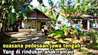 suasana pedesaan jawa tengah, bikin kangen kampung halaman  - indonesia