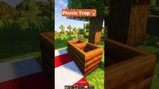 Minecraft Picnic trap 🪤 #shorts