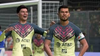 FIFA 22 America vs Cruz Azul Liga MX Torneo Apertura 2024 Liguilla Clasico Joven